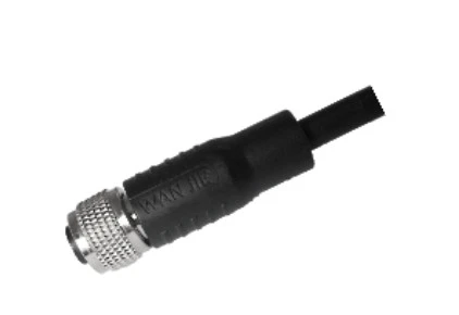 M12 Escudo recto hembra Codificación A-
