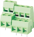 Conector de bloque de terminales de tornillo de doble fila euro de 5,0 mm