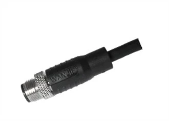 M12 macho recto escudo A-Codificación
