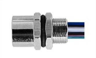 M8 Tipo de soldadura hembra Fijación trasera A-Codificación 8PIN M8*0.5 Cable 0.5M